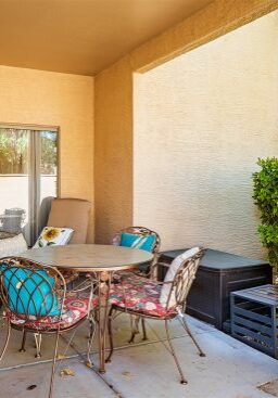 Back Patio area